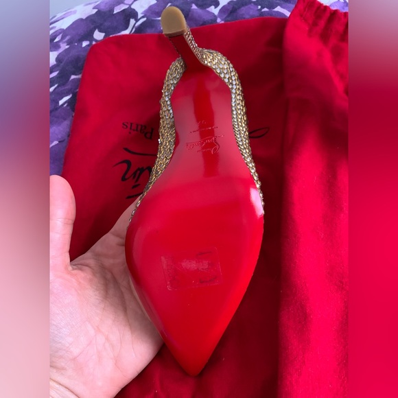 Swarovski Crystal Louboutin Heels - Picture 3 of 12